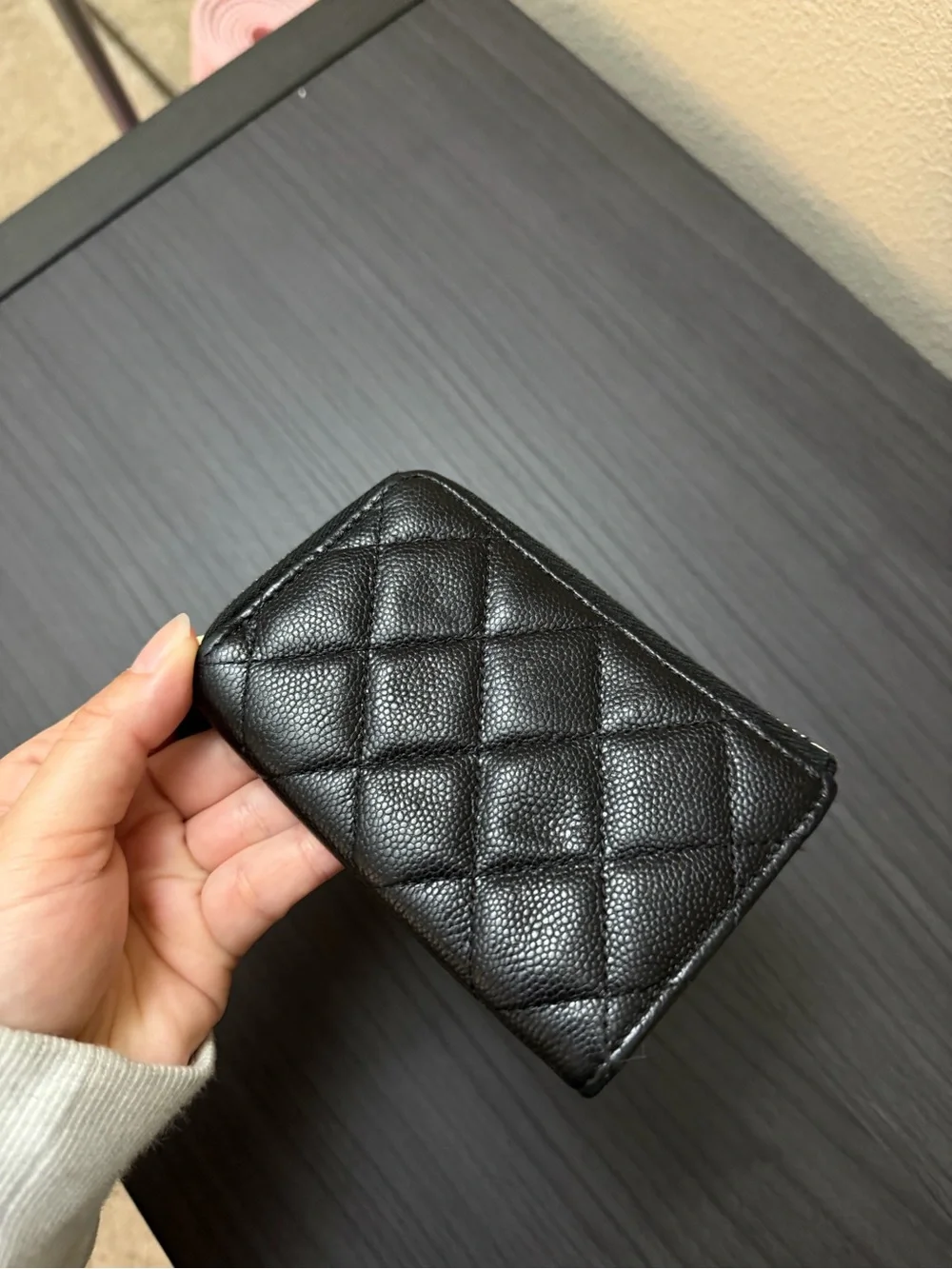 CHANEL classic zipped